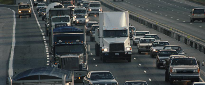 Traffic on a Freeway