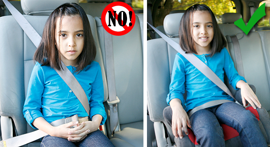 at what age can my kid use a booster seat